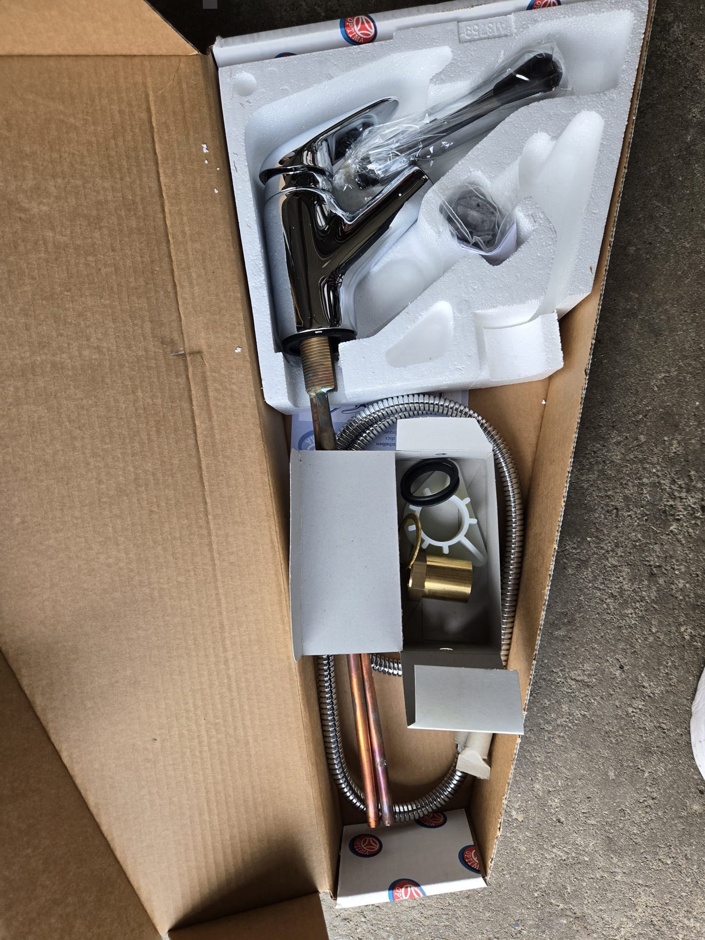 Optima Einhand-Spültischbatterie Ausziehbar 76102131 Chrom
