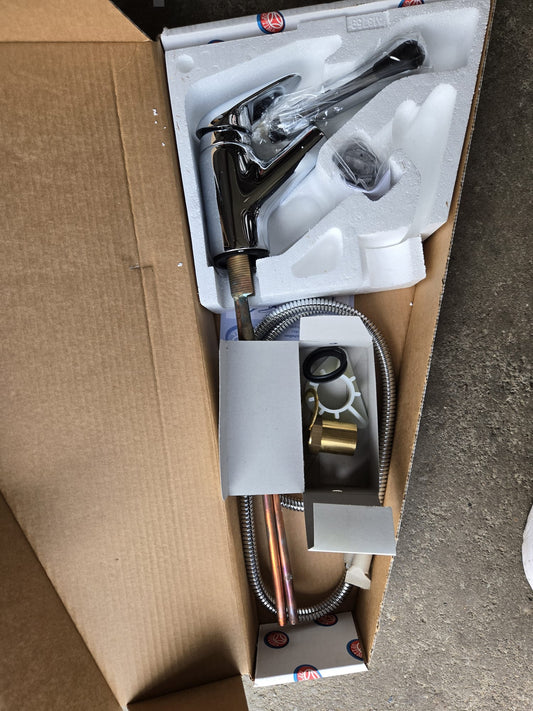 Optima Einhand-Spültischbatterie Ausziehbar 76102131 Chrom
