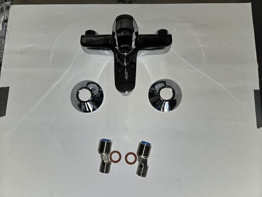 Hansa HANSAPICO Wannenfüll- und Brausebatterie 46112103 Chrom