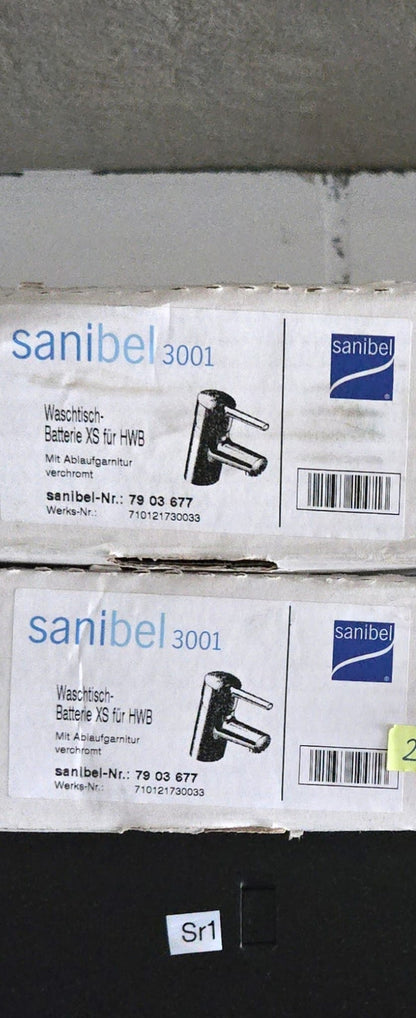 Sanibel 3001 XS Waschtischarmatur mit Ablaufgarnitur Chrom | Art. 7903677