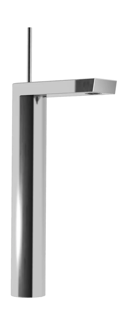 Hansa HANSASTELA Hohe Waschtischbatterie 57102201 Edelstahl Optik