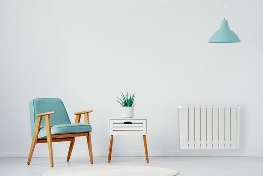 Elektrischer Wandheizkörper aus Aluminium mit Stecker und Fernbedienung – 2000W