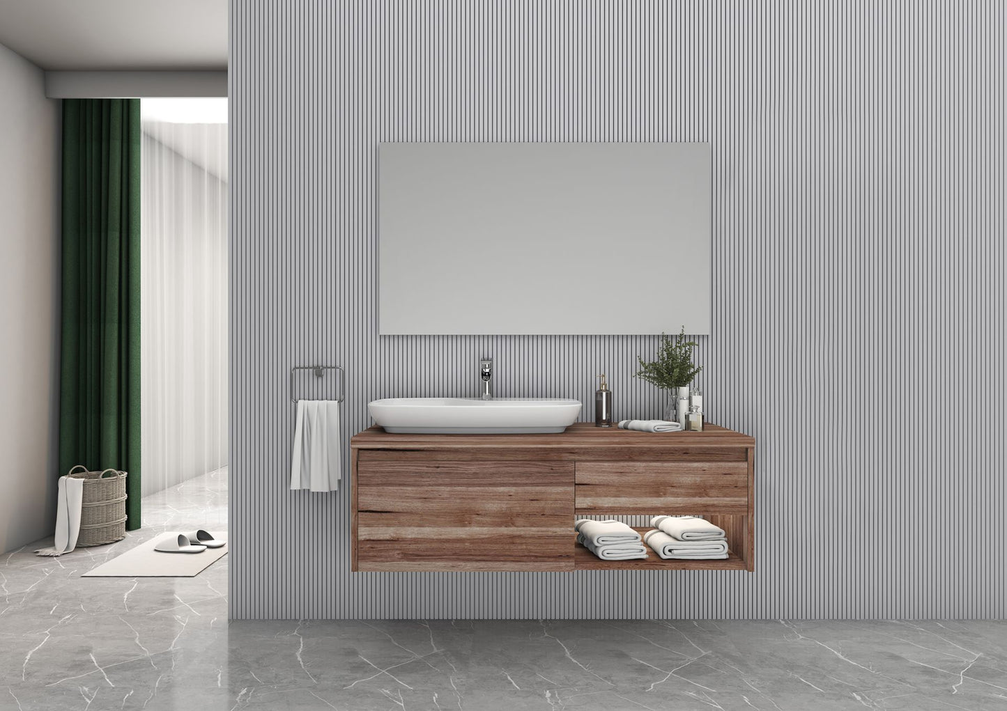 Oase ARES Unterschrank (120 cm) - Garda / Hellholz