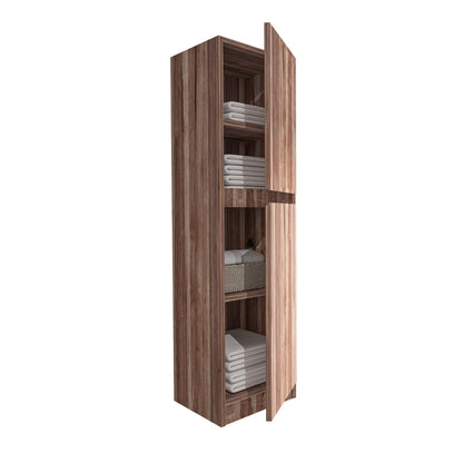 JUPITER Hochschrank - Grifflos - 2 Türen - Soft-Close