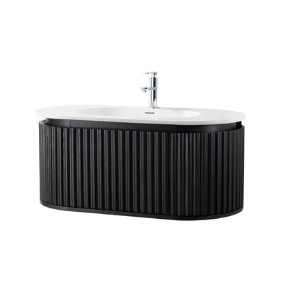 Oase AL BEGONIA Waschtischunterschrank - grifflos, Soft-Close