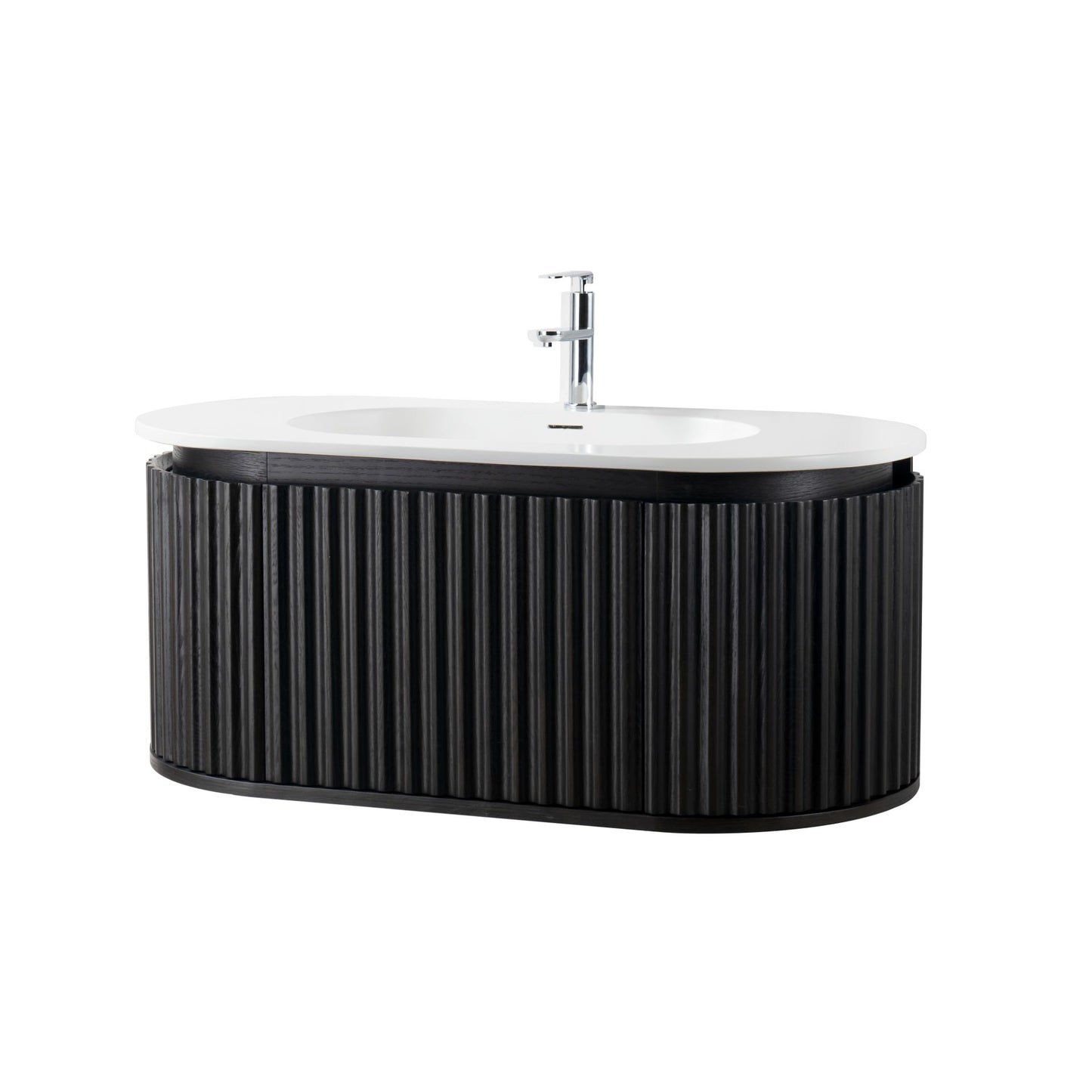 Oase AL BEGONIA Waschtischunterschrank - grifflos, Soft-Close