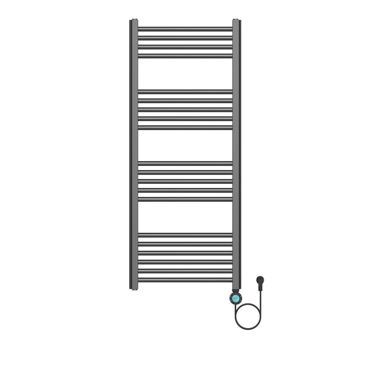 BELRAD Elektrischer Handtuchheizkörper Digital | Programmierbar | Smart WiFi | Rechtsanschluss