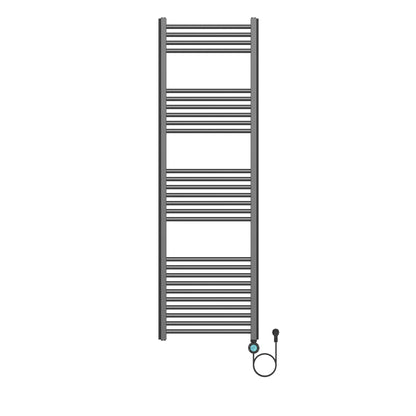 BELRAD Elektrischer Handtuchheizkörper Digital | Programmierbar | Smart WiFi | Rechtsanschluss