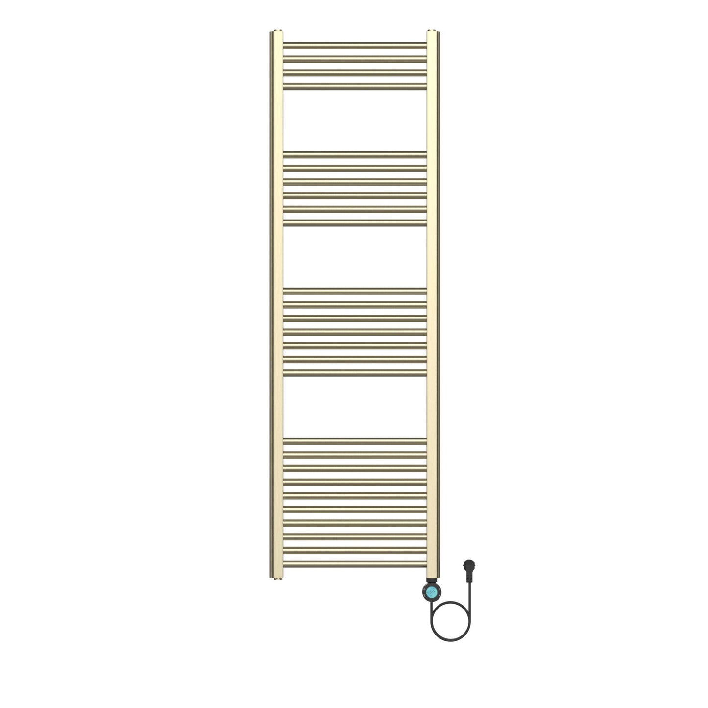 BELRAD Elektrischer Handtuchheizkörper Digital | Programmierbar | Smart WiFi | Rechtsanschluss