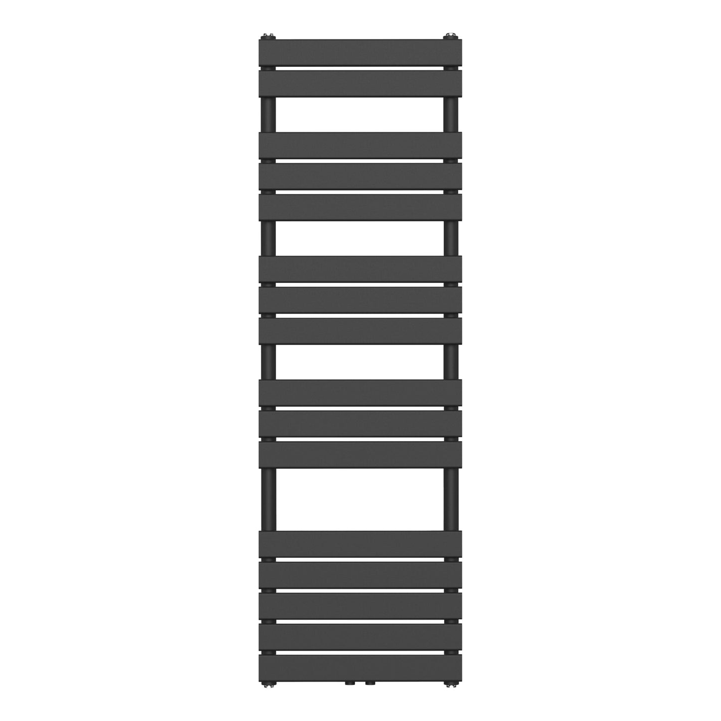 Handtuchheizkörper Schwarz - Mittelanschluss