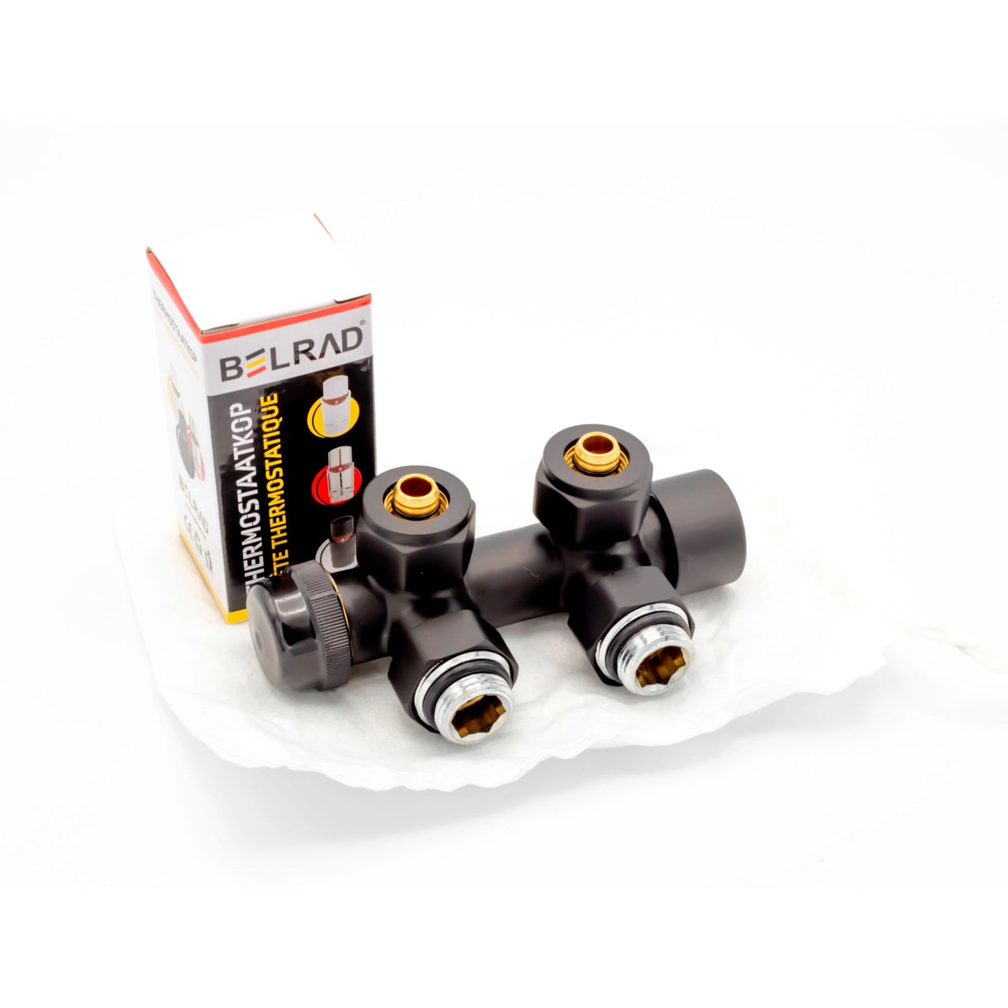 Thermostatische Mittelanschluss-Garnitur – Wandanschluss – M30 × 16/2