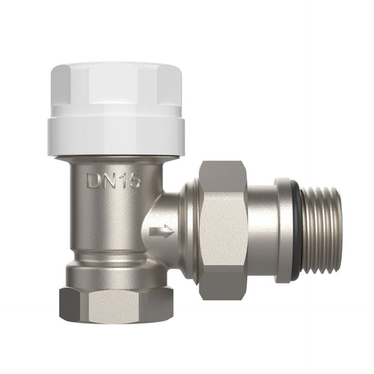 BELRAD Heizkörperventil - Thermostatisch - Eckform - M30 - 1/2" MF