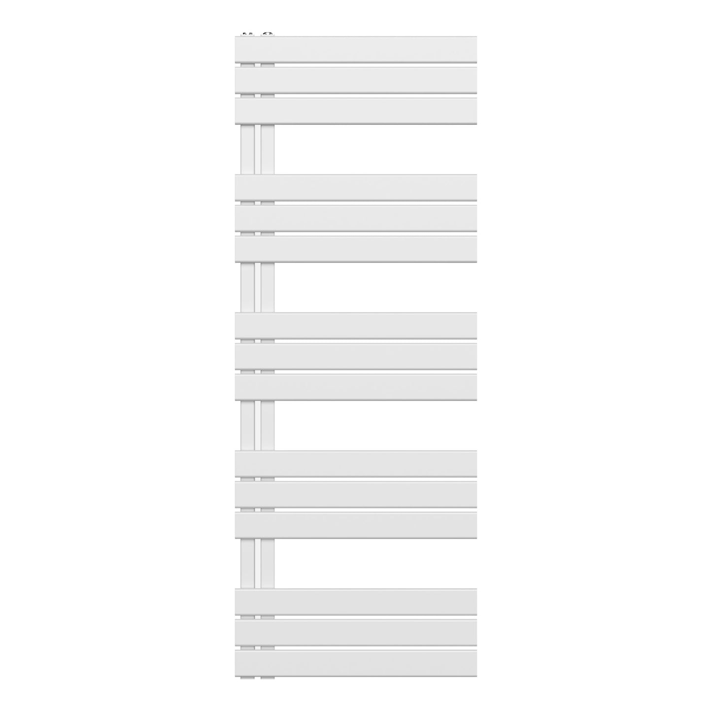 Handtuchheizkörper mit linkem Anschluss (Kombi), Weiß