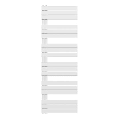 Handtuchheizkörper mit linkem Anschluss (Kombi), Weiß