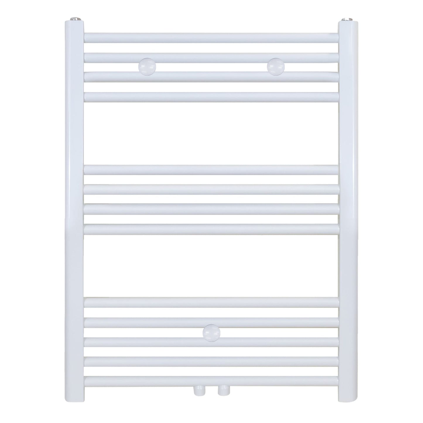 Belrad Handtuchheizkörper / Handtuchradiator – Glanzend Weiß – Seiten- & Mittelanschluss – verschiedene Größen und Leistungen