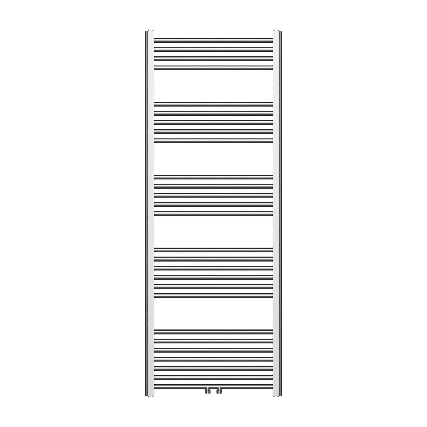 Belrad Handtuchheizkörper – Gebürsteter Edelstahl, 1200 × 600MM, 414W