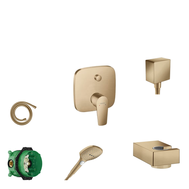 Hansgrohe Unterputz Wanne Set Talis E Bronze