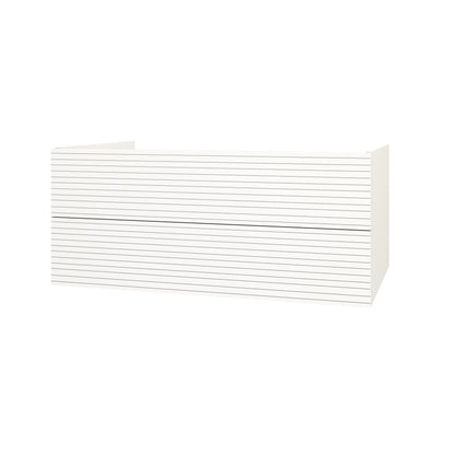 ELITE Unterbau-Unterschrank mit horizontaler Reliefstruktur