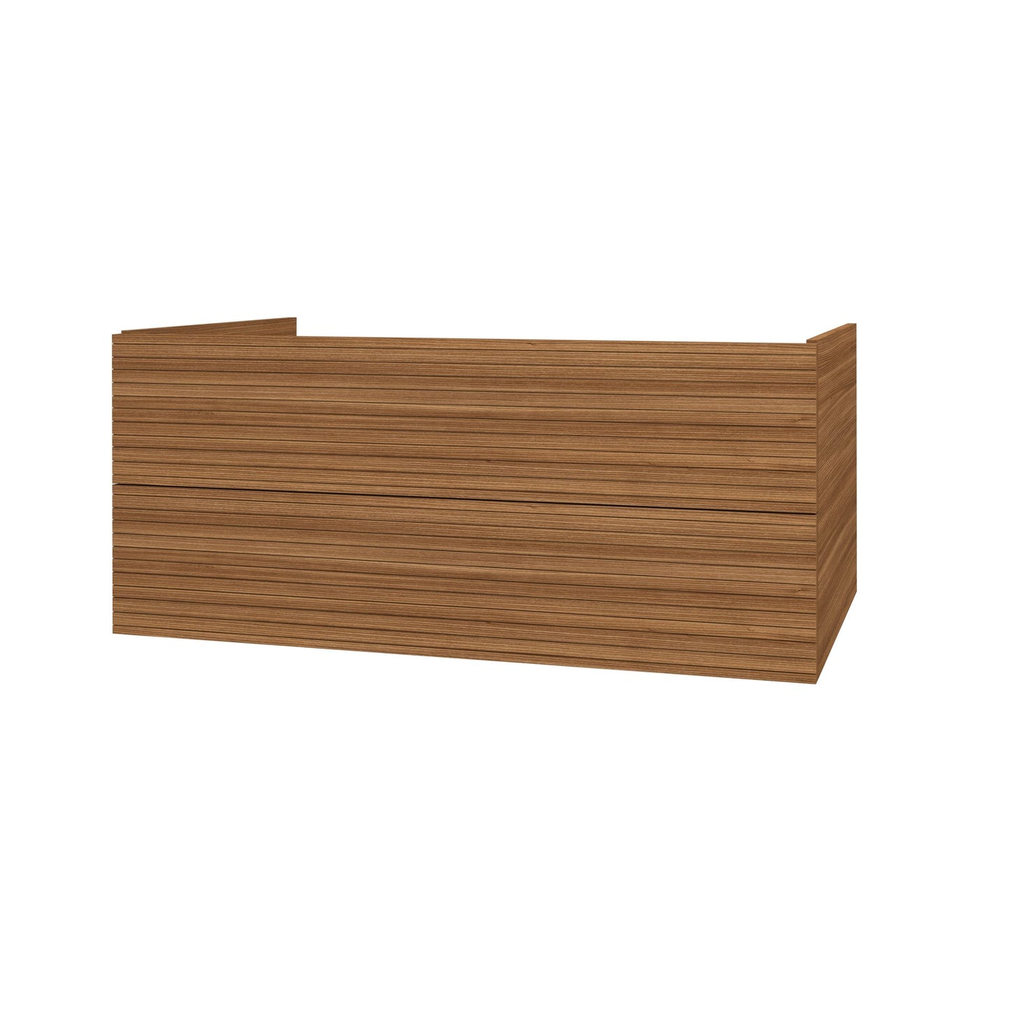 ELITE Unterbau-Unterschrank mit horizontaler Reliefstruktur