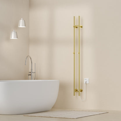 BELRAD Rod Handtuchtrockner Elektrisch | Single & Double | Minimalistisches Design