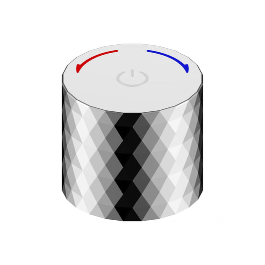 Oase AL Flow Druckknopf – Ersatz-/Wechselknopf für Unterputz-Armaturen | Chrom