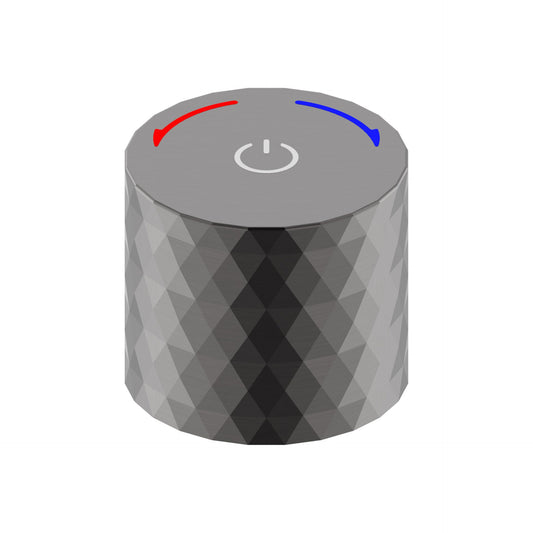 Oase AL Flow Druckknopf – Ersatz-/Wechselknopf für Unterputz-Armaturen | Gunmetal