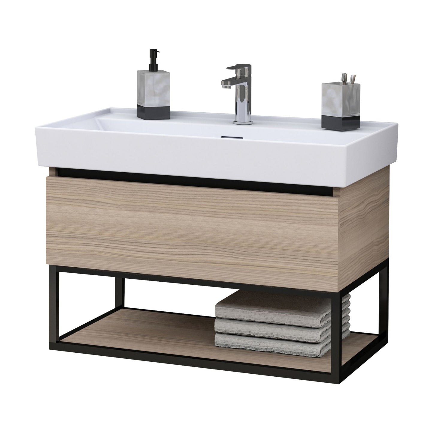 Oase AL SHARP Waschbeckenunterschrank - modern & industriell