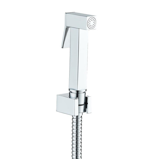 Oase AL Design WC-/Bidet-Handbrause Set – Eckig | Chrom