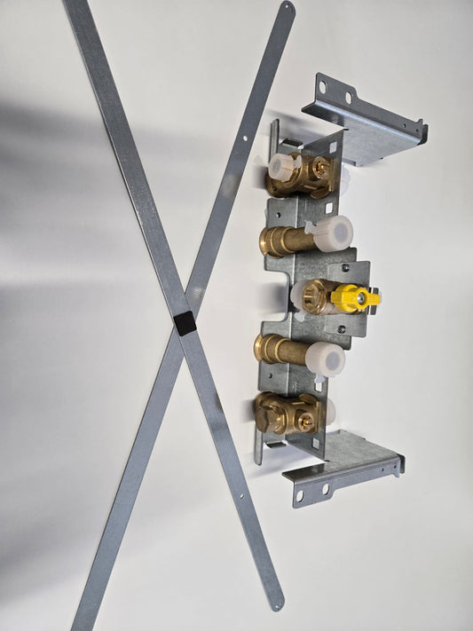 VIESSMANN Aufputz-Montagehilfe Gas-Kombiwasserheizer Vitodens 100-W 200-W un 7357609 (unvollständig – nur 2 Teile, siehe Bilder)