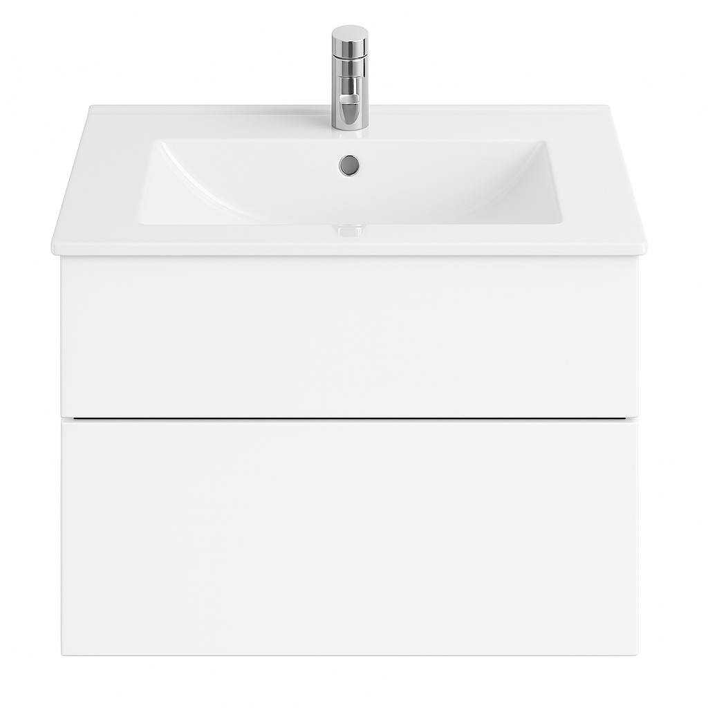 Oase Classic Set Unterschrank inkl. Waschtisch mit hochwertigen Metallschubladen von Hettich (BetaZ)