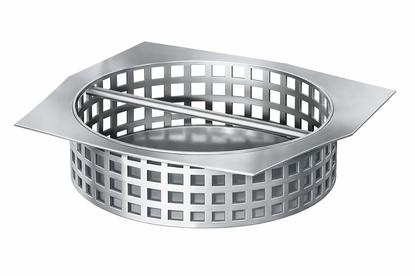 ACO Eimer Edelstahl Schlitzweite: 8mm, Höhe: 42mm