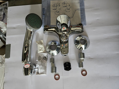 Hansa HANSAPRADO Wannenfüll- und Brausebatterie 01442111 Chrom