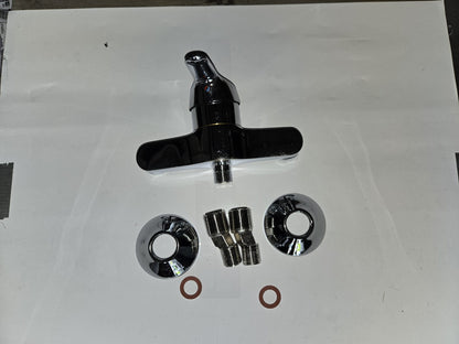Hansa HANSAFORM Brausebatterie 01450101 Chrom Aufputz