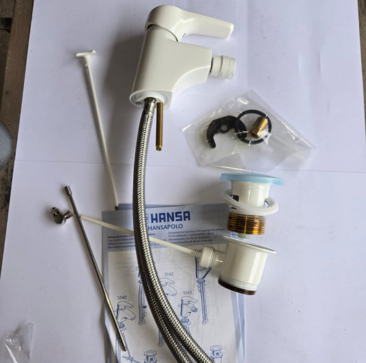 Hansa HANSAPOLO Bidetbatterie 51433203 Weiß