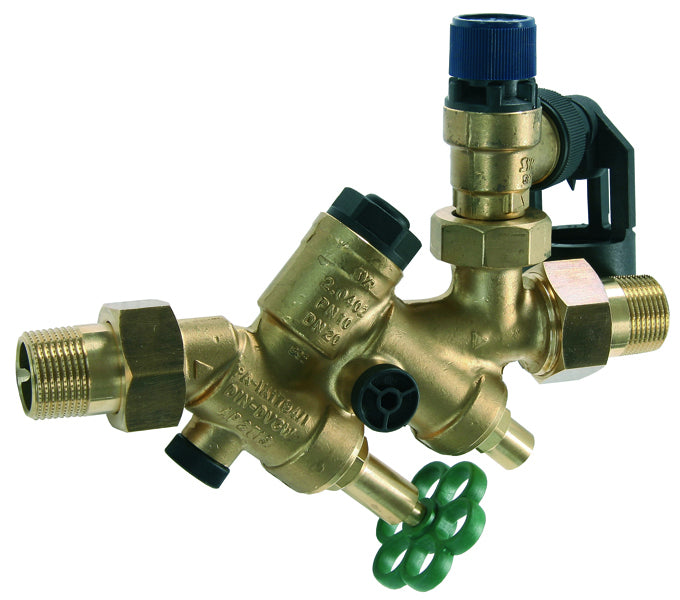 Sasserath comfort Sicherheitsgruppe Typ 24 DN20, 3/4", 6 bar, Messing - RESTPOSTEN