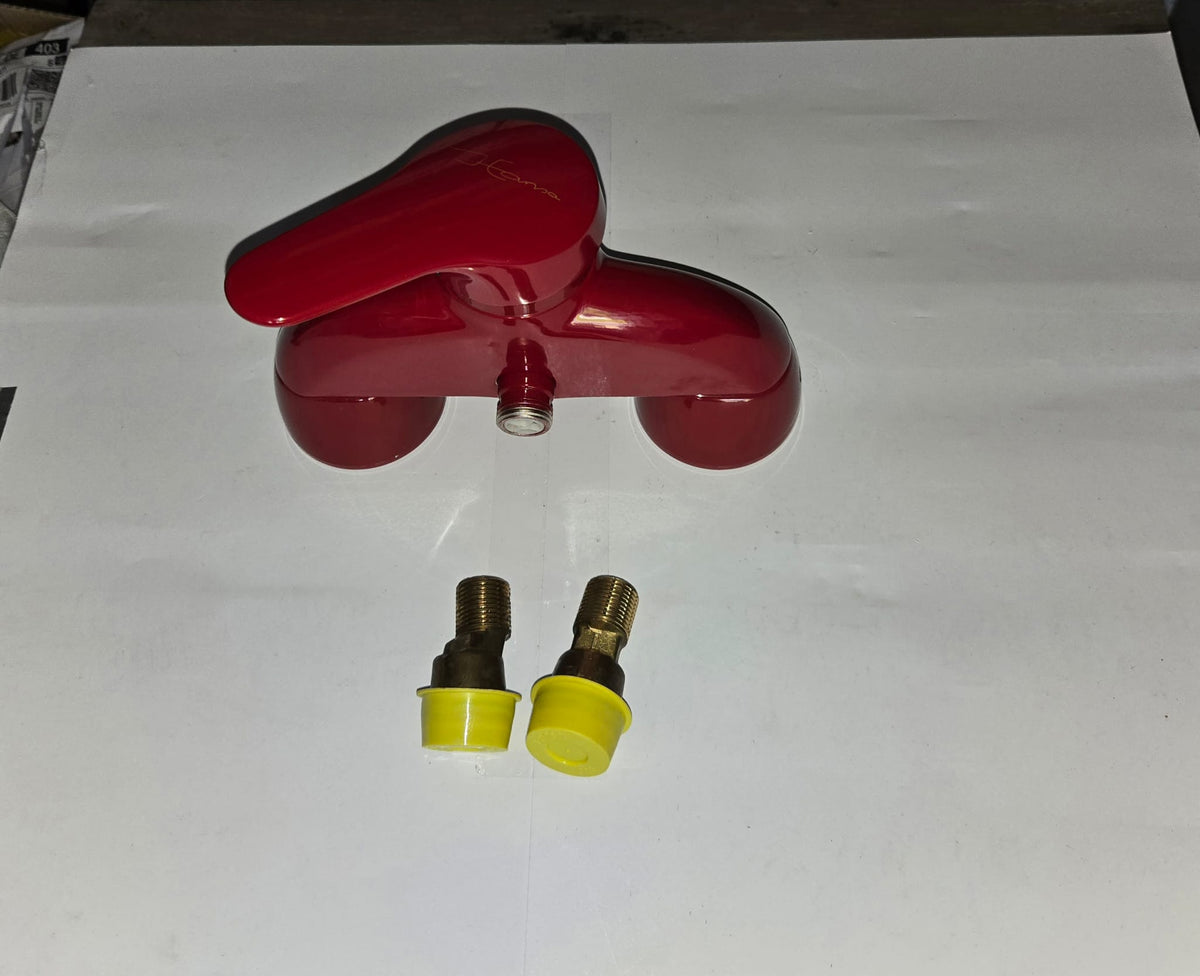 Hansa HANSARONDA Brausebatterie 03670100 Rot Aufputz