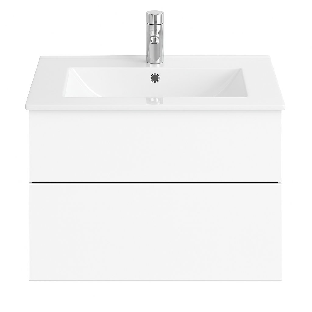 Oase Classic Set Unterschrank inkl. Waschtisch mit hochwertigen Metallschubladen von Hettich (BetaZ)