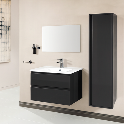 Oase Classic Set Unterschrank inkl. Waschtisch mit hochwertigen Metallschubladen von Hettich (SU)