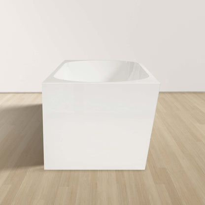 Oase AL – Corner Badewanne Links – Acryl – 170 × 78 × 58 cm – Glänzend Weiß