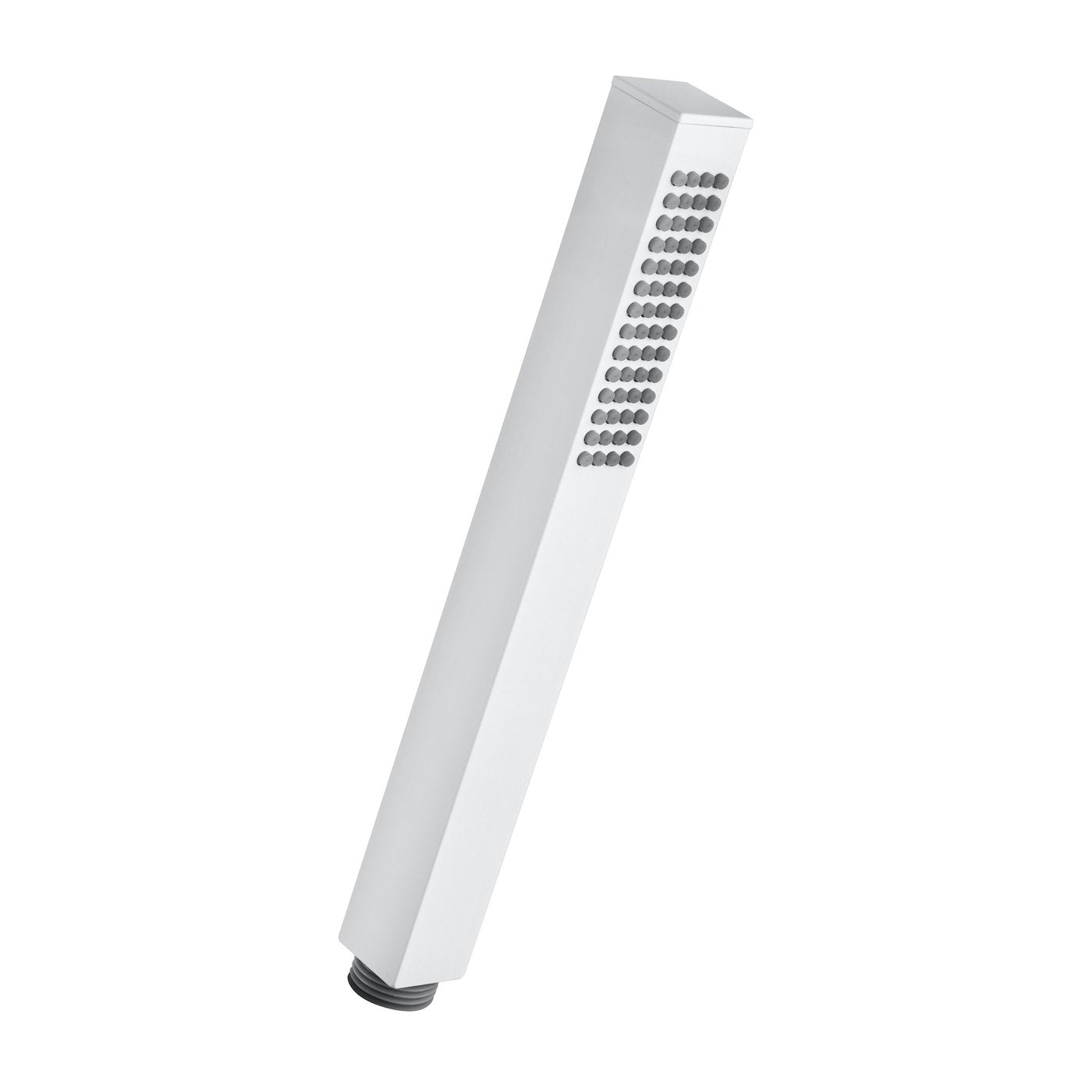 Fortis Wellness Metall-Stabhandbrause eckig weiß matt