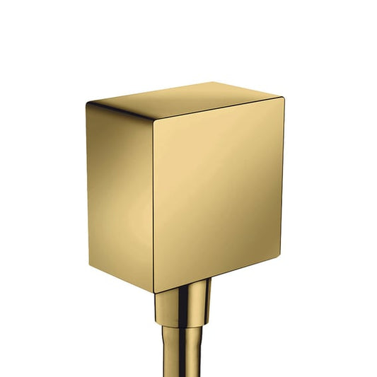 hansgrohe Fixfit Square Schlauchanschluss gold