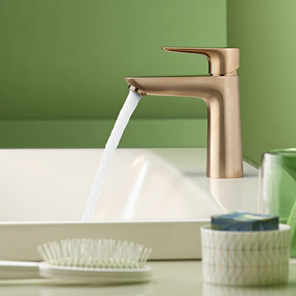 hansgrohe Talis E Waschtischarmatur 110 CoolStart bronze gebürstet