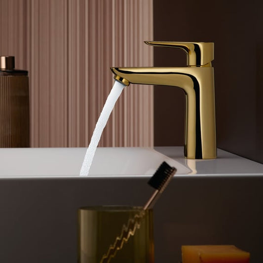 hansgrohe Talis E Waschtischarmatur 110 gold