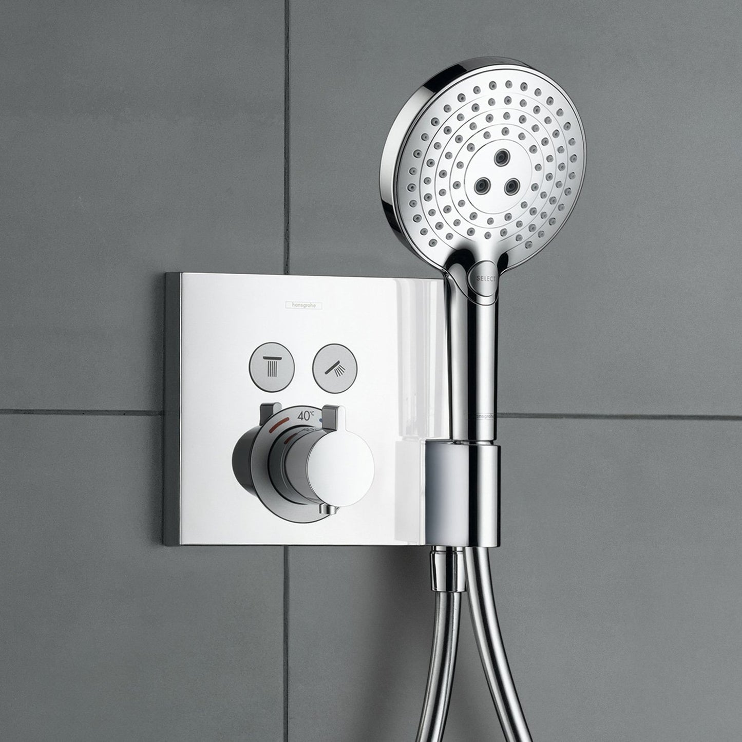 hansgrohe ShowerSelect Thermostat, für Wanne & Dusche chrom