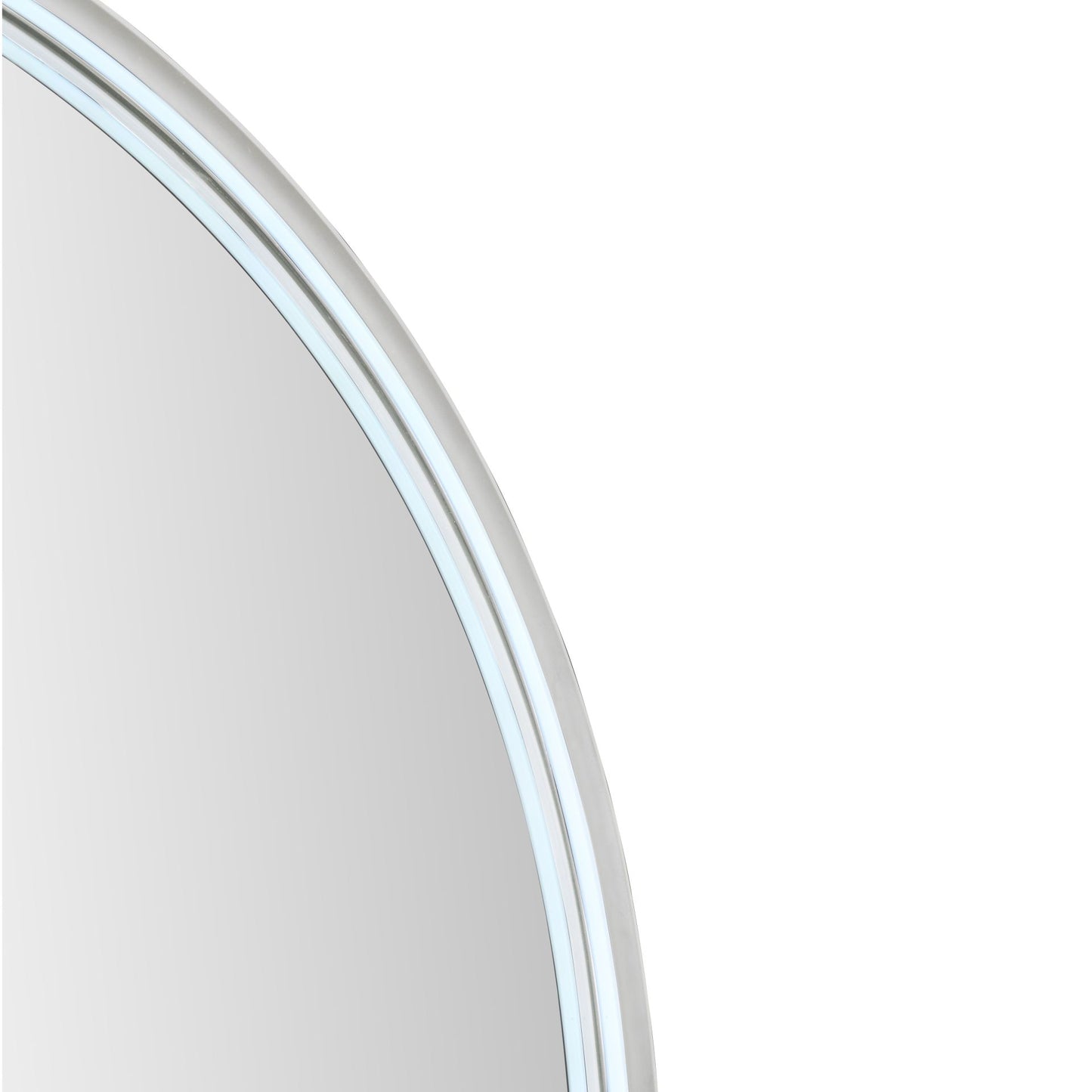 Oase AL Avalo Spiegel - LED-Beleuchtung, oval, mit Rahmen und Heizung