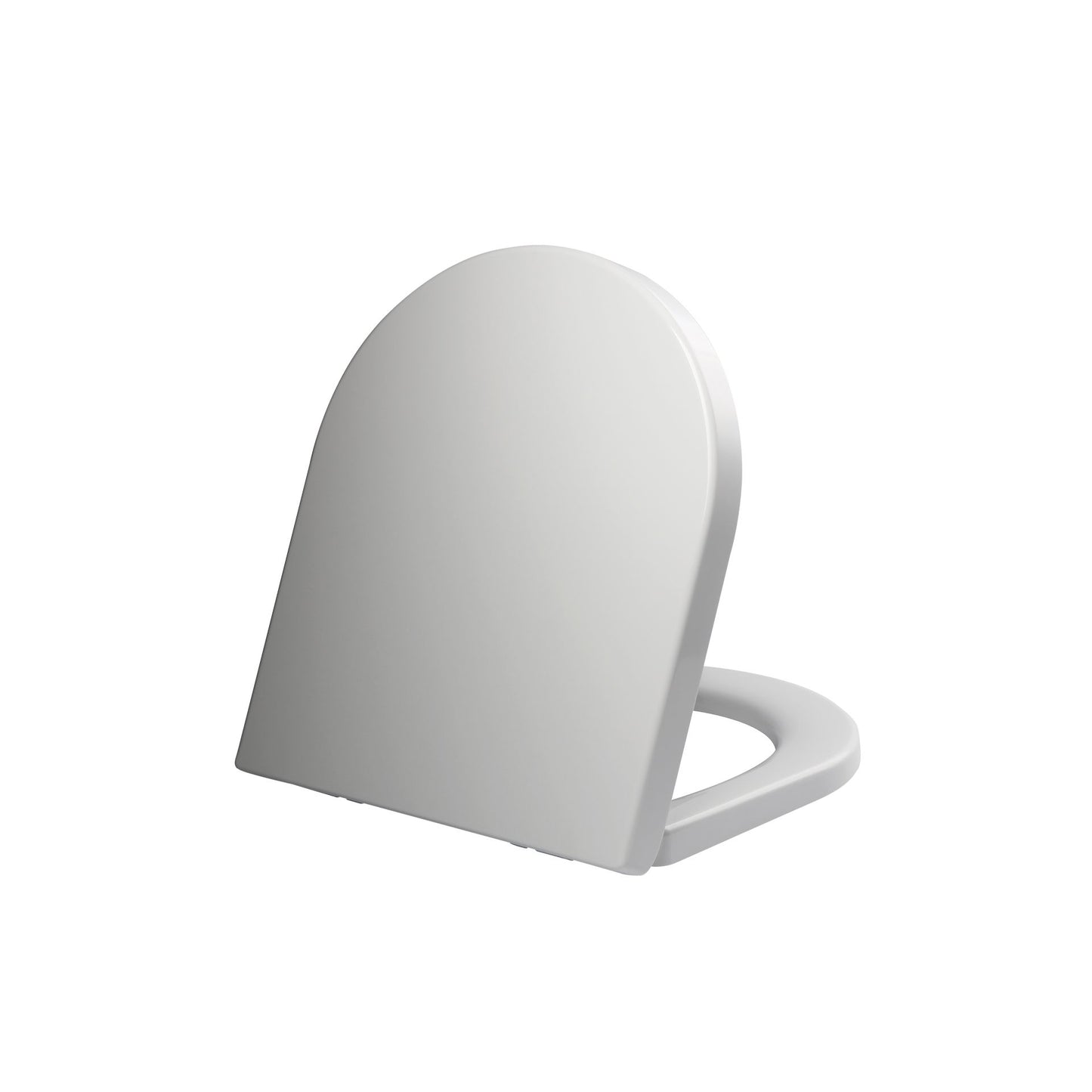 ALONI PREMIUM-TOILETTENSITZ – SOFT CLOSE – QUICK RELEASE – TOPFIX – DUROPLAST – EDELSTAHL-SCHARNIERE – GLÄNZENDES WEISS