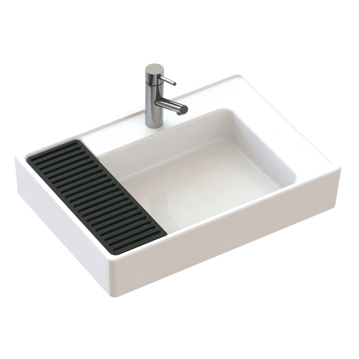 Oase Ary vanity unit, side cabinet, mirror and fittings