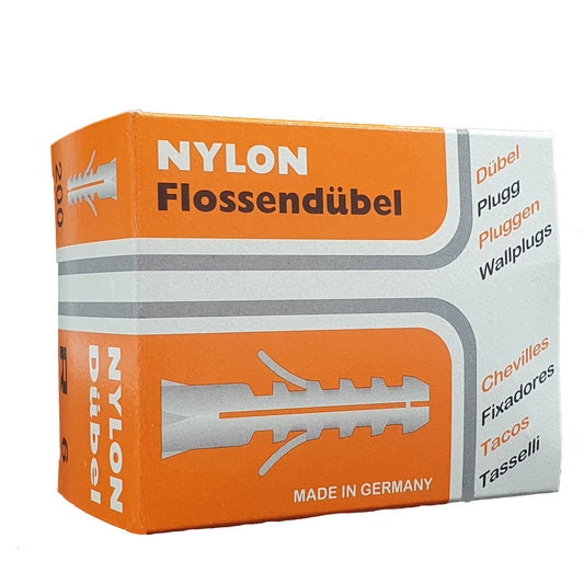 Dowel nylon fin dowel - Made in Germany - 6-12mm