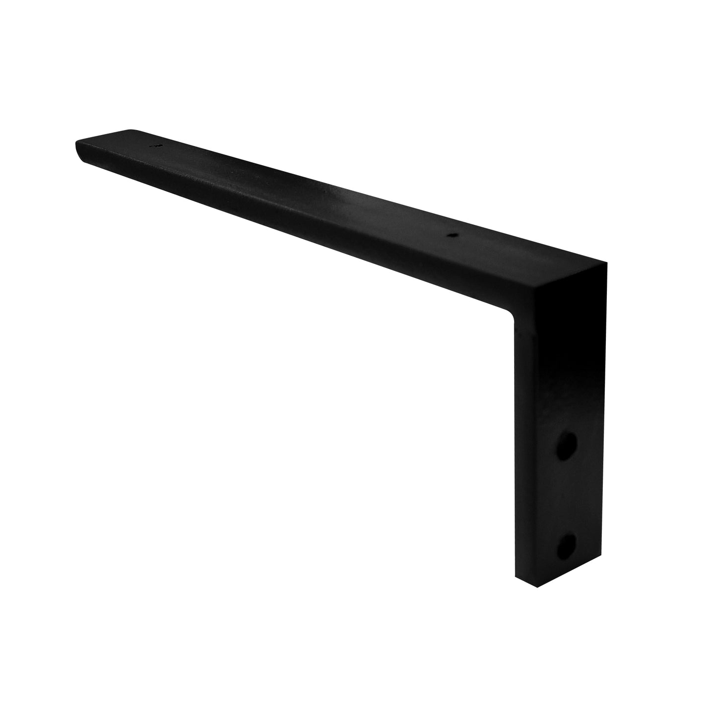 Wooden panel fastening in black 